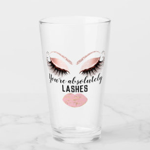 Verre Artiste de maquillage sur mesure Eyelash rose Kiss
