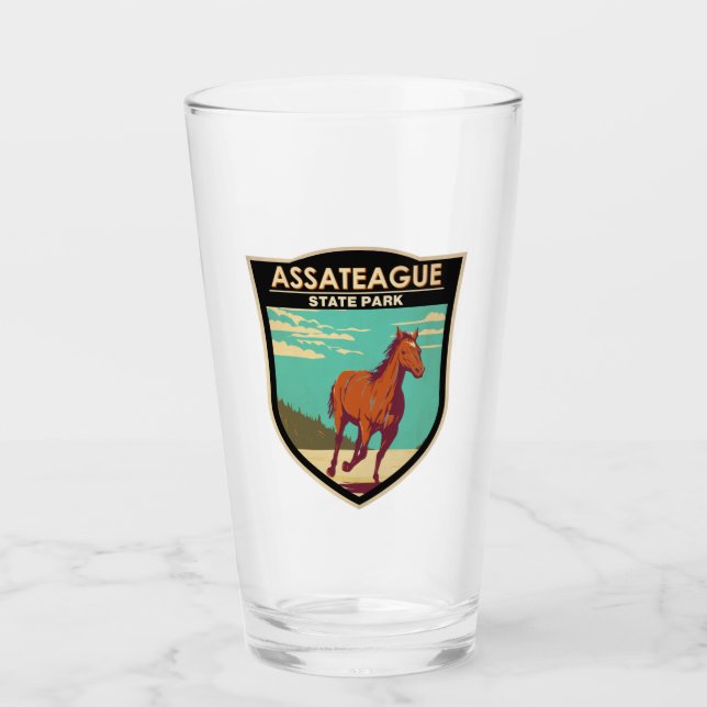 Verre Assateague State Park Maryland Badge (Devant)