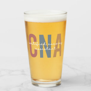 Verre Assistant infirmier certifié CNA Retro