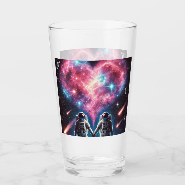 Verre Astronaut Love Galaxy Glass Cup (Devant)