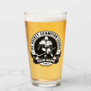 Verre Athlète de l'équipe de patinoire du joueur de hock