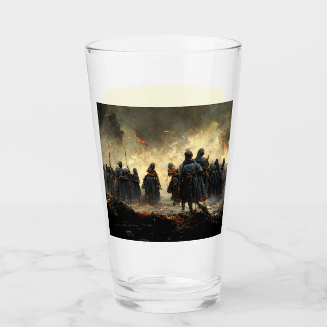 Verre Attaquez l'endroit (Devant)