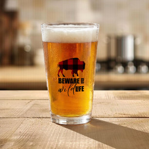 Verre Attention Faune Sauvage Plaid ID669