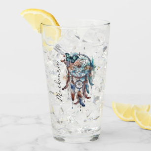 Verre Attrape-rêve Bohème Aquarelle
