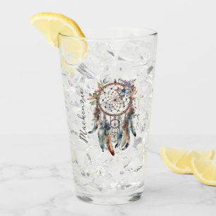 Verre Attrape-rêve Bohème Aquarelle