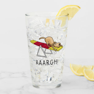 Verre AUJOURD'HUI ! Drôle chien compteur d'agilité