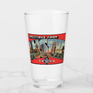 Verre Austin Texas Vintage voyage Pint Glass