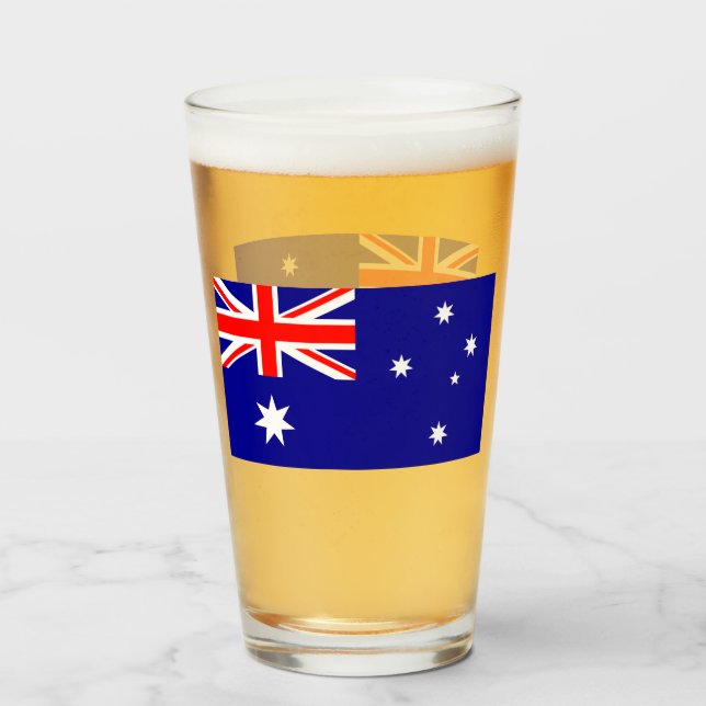 Verre Australie (Devant (rempli))