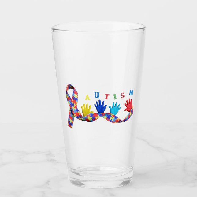Verre Autism (Devant)