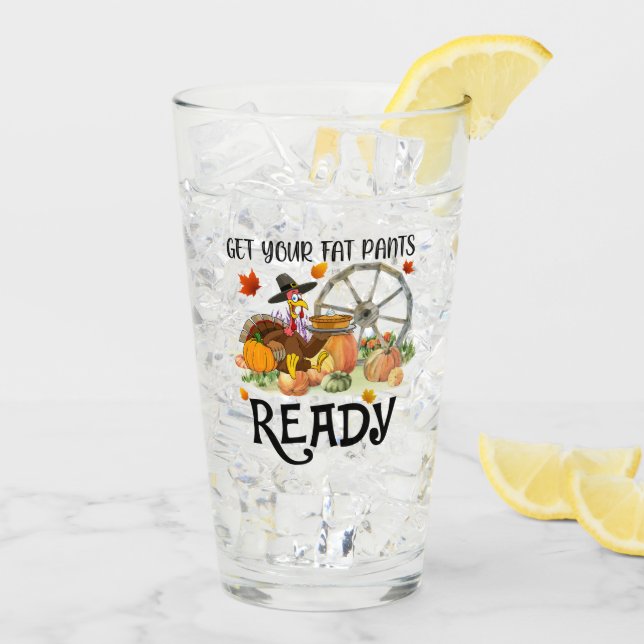 Verre Automne belle collection moderne Thanksgiving (Dos glace)
