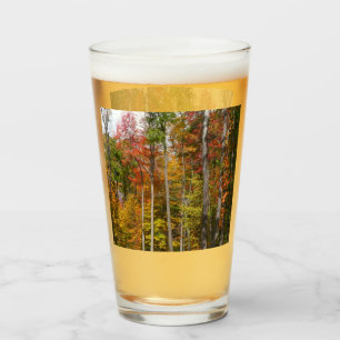 Verre Automne dans la forêt Colorée Photographie d'autom