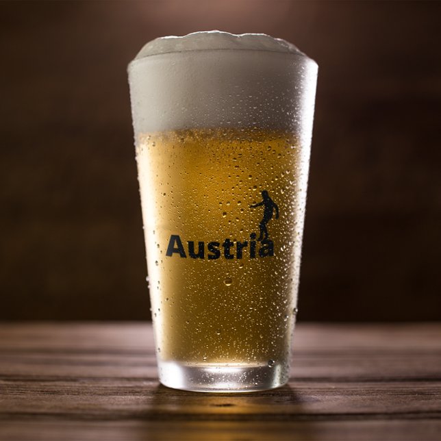 Verre Autriche football  (Créateur téléchargé)
