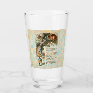 Verre Aventures d'Alice au pays des merveilles Chat du C