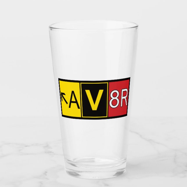 Verre Aviateur - AV8R - (Devant)