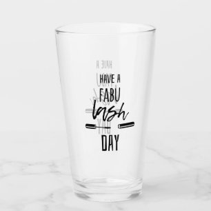 Verre Ayez un jour de mèche de Fabu