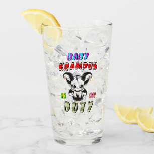 Verre Baby Krampus est en service