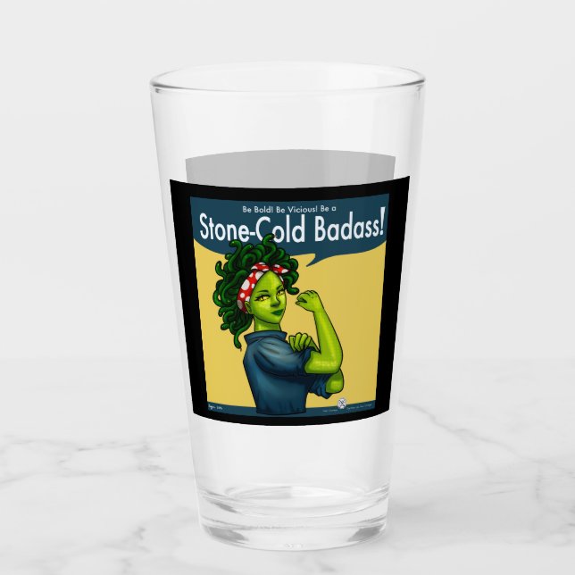 Verre Badass de pierre (Devant)