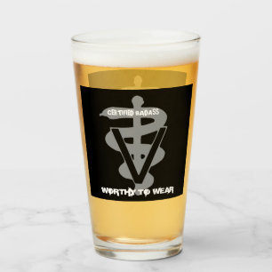 Verre Badass Vétérinaire Certifié - À Porter