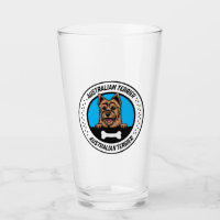 Badge d'illustration de Terrier Peeking en Austral