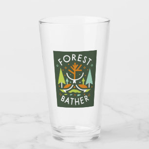 Verre Baigneuse de forêt cubiste