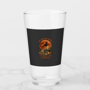Verre Balai Cassa Halloween Sorcière Camping Tente Feu d