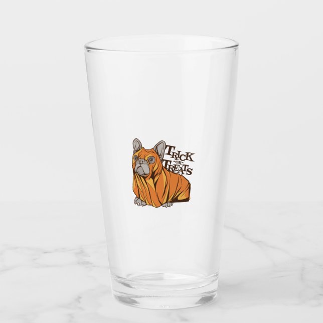 Verre Balais d'Halloween (Devant)