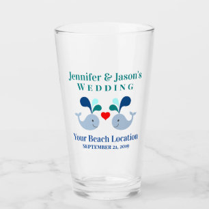 Verre Baleine mariage Plage tropicale Point de destinati