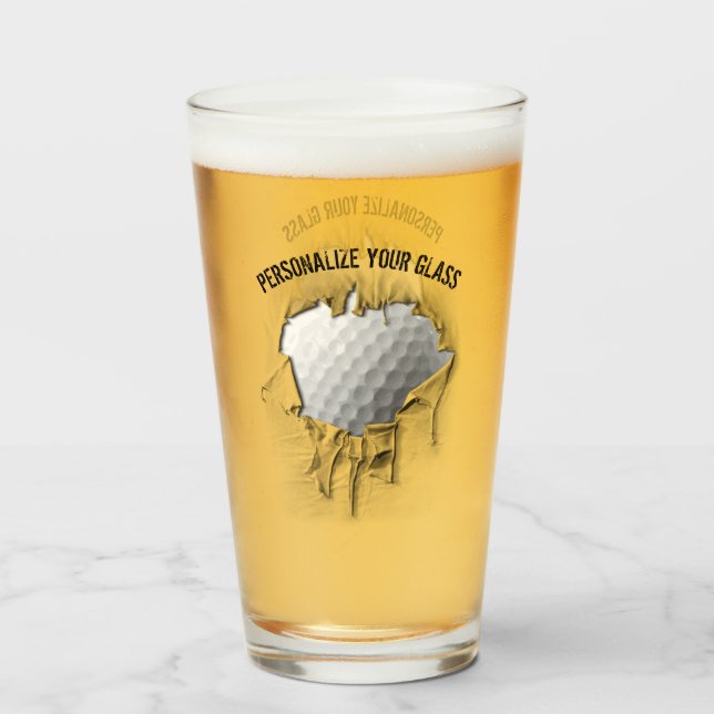 Verre Balle de golf Torn (personnalisée) (Devant (rempli))