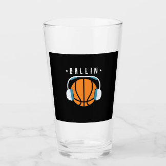 Verre Ballon Basket-ball Art