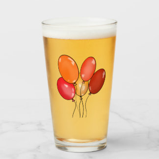 Verre Ballons vibes heureuses