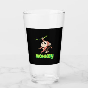 Verre Banane singe