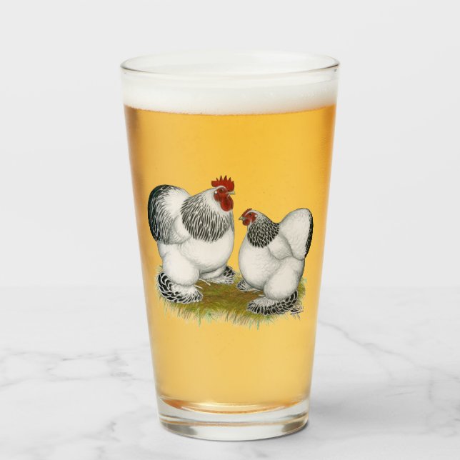 Verre Bantams colombiens de Cochin (Devant (rempli))