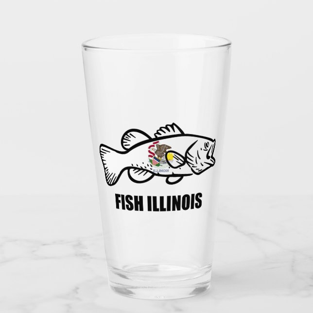 Verre Bar Illinois Bass (Devant)