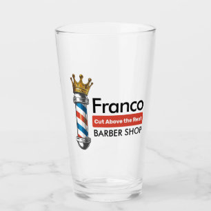 Verre Barber Hair Shop King Crown Barber Pole Hair Salon