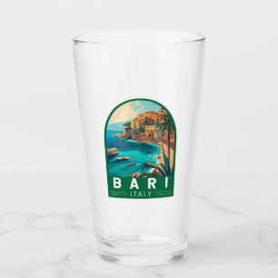 Verre Bari Italie Travel Art Vintage