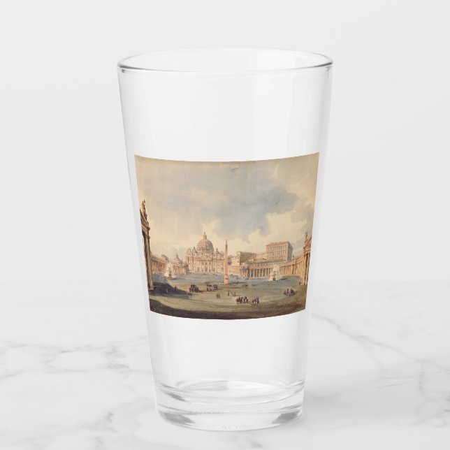 Verre Basilique pontificale de Saint Pierre au Vatican (Devant)