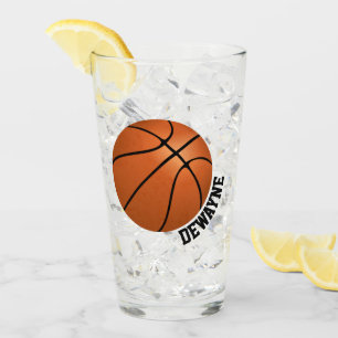 Verre Basket-ball fait sur commande