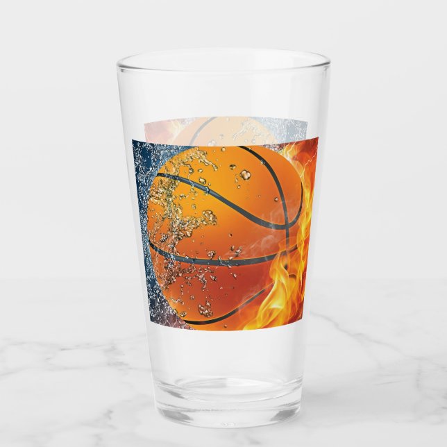 Verre Basket flamboyant (Devant)