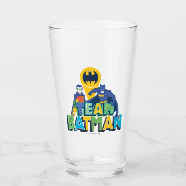 Verre Batman | Team Batman & Robin (Devant)