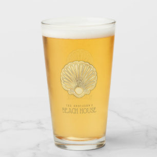 Verre Beach House Clam Shell Gold ID623