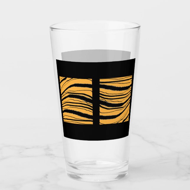 Verre BEAU TIGER STRIPES Bière (Devant)