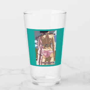 Verre Beauté de la plage de Backside