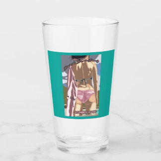 Verre Beauté de la plage de Backside