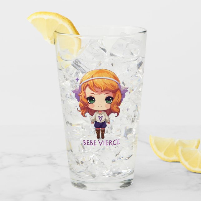 Verre Bébé Vierge (Devant glace)