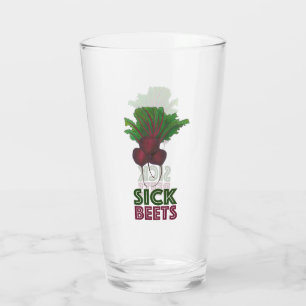 Verre Beets Malades (Beats) Beet Rouge Bunch Musique Drô