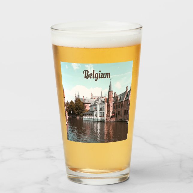 Verre Belgique - Canal Bruxelles (Devant (rempli))