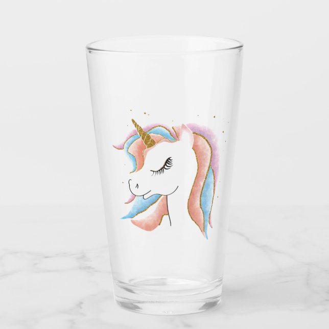 Verre Belle licorne (Devant)