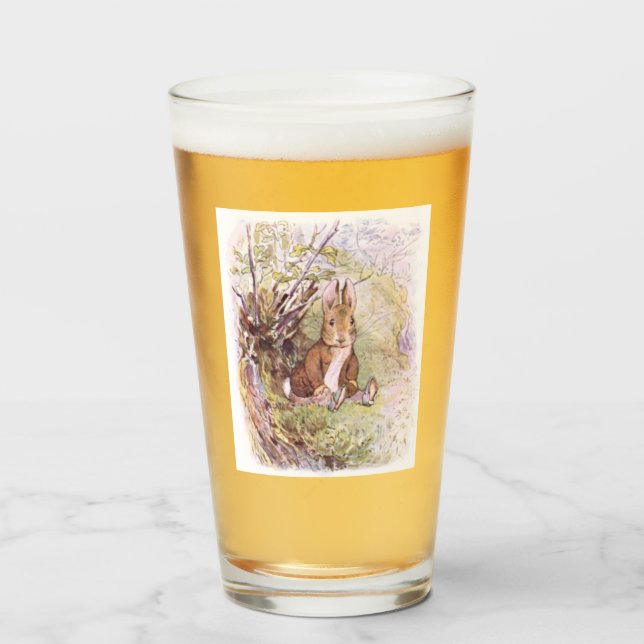Verre Benjamin Bunny (par Beatrix Potter) (Devant (rempli))