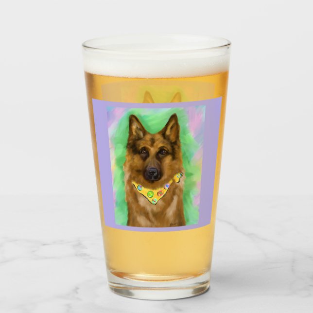VERRE BERGER ALLEMAND      (Devant (rempli))