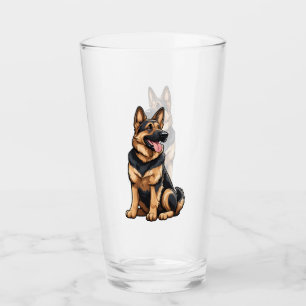 Verre Berger Allemand regardant à droite